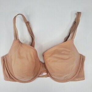Victoria's Secret nude lined perfect coverage bra 34D